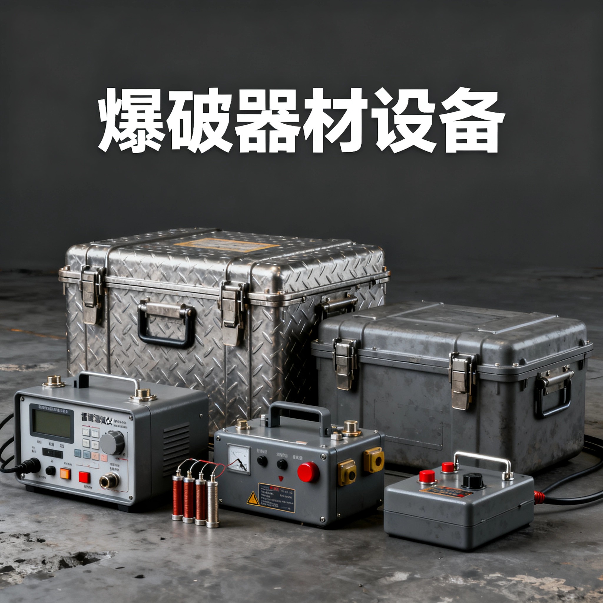 蕲春爆破工程师的“兵器库”：常用器材一册通
